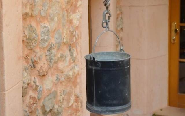 Mallorca traditional stone village house