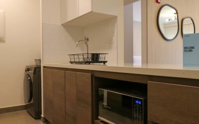 w Cozy 2BR With Balcony Near Parque Kennedy