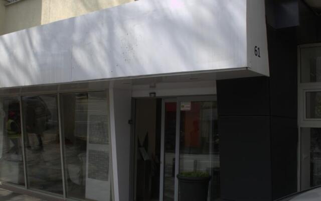 Modern studio, city center
