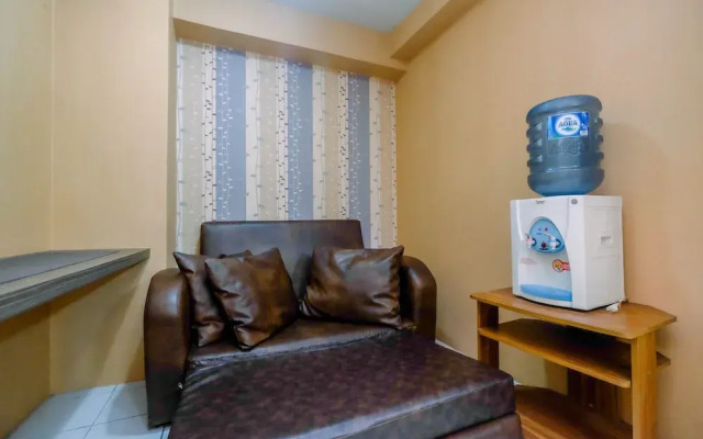 Strategic and Homey 1BR Kalibata City Apartment