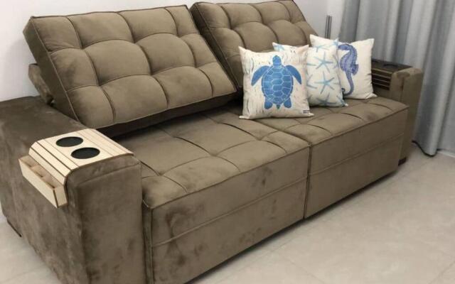 Apto 80m da Praia Grande vista mar!