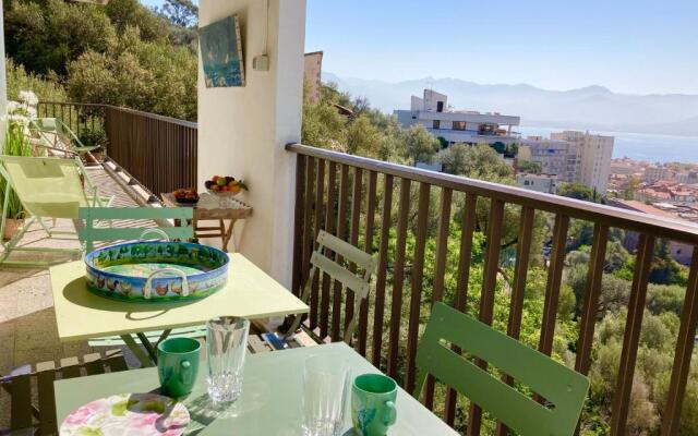 AJACCIO VUE MER, 3 chambres, 6 personnes