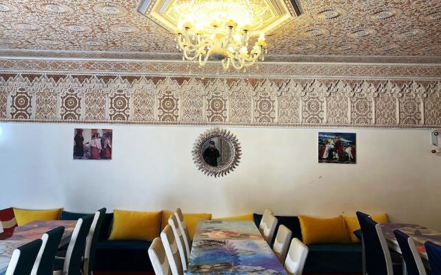 Blue And White House