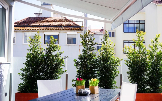 Gulbenkian Terrace Bright Luxury Apt