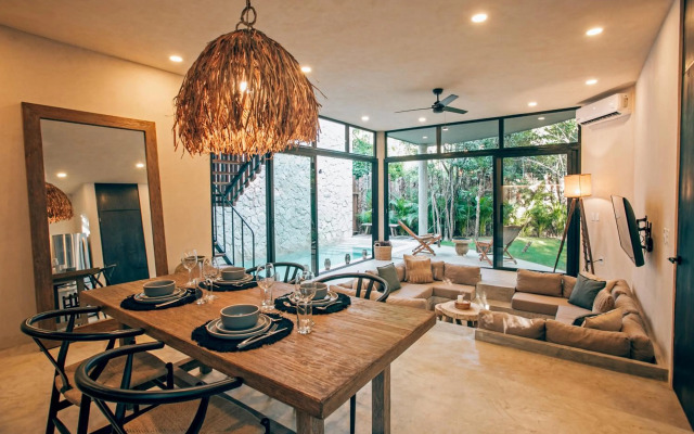 Private Pool Jungle Boho Villa Soona 6B