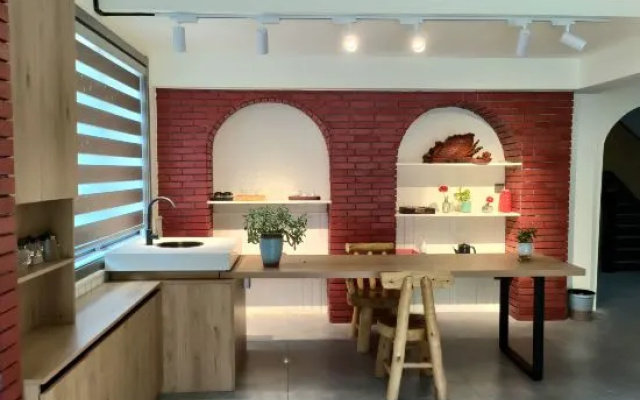 Lanyuan Village·Mountain View Leisure Resort Villa Meisu (Zhejiang Grand Canyon Branch) – Kitchen – Huzhou