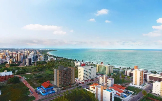 Apartamento confortável vista mar em Intermares