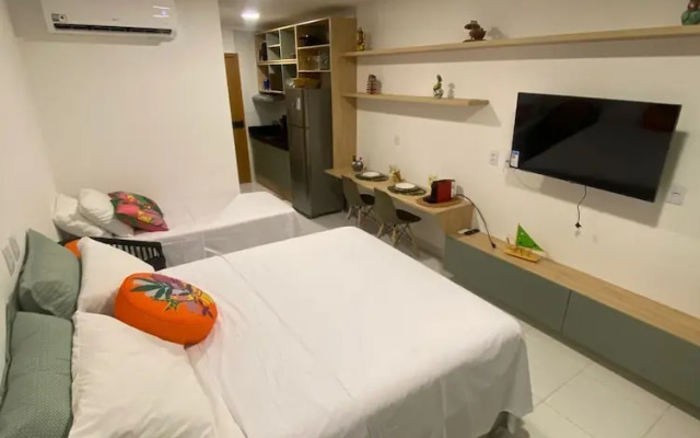 Flat térreo com varanda 05D Malia byLP