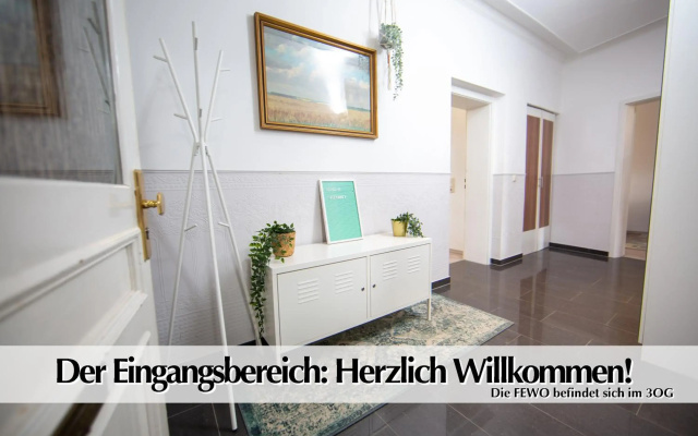 Schicke 80m2 3R Wohnung im Herzen Erfurts inkl Parkplatz