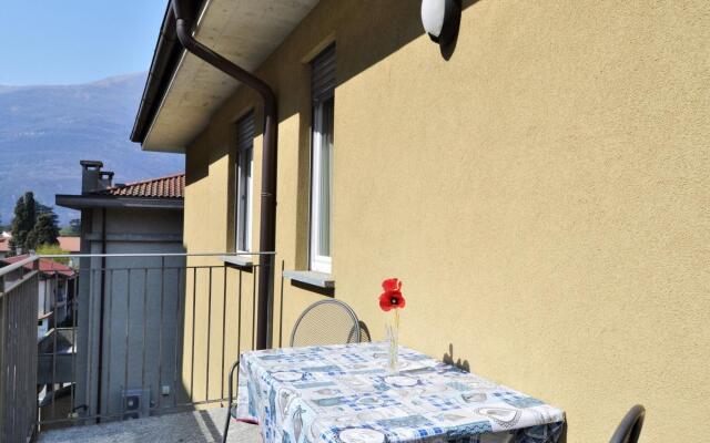 Pleasant apartment in Dervio with balcony