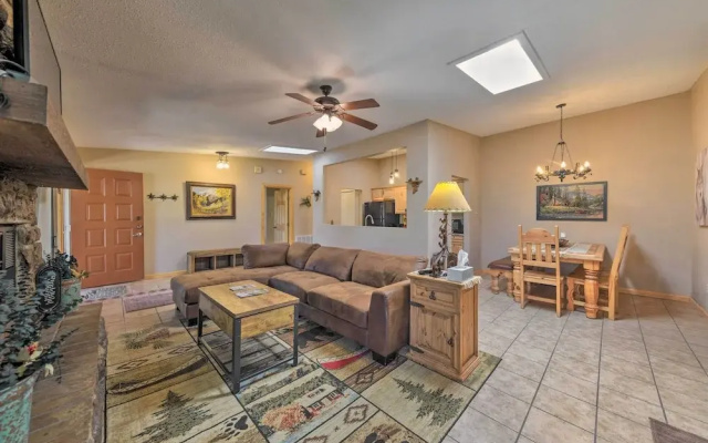 All-season Alto Getaway w/ Fire Pit & Deck!