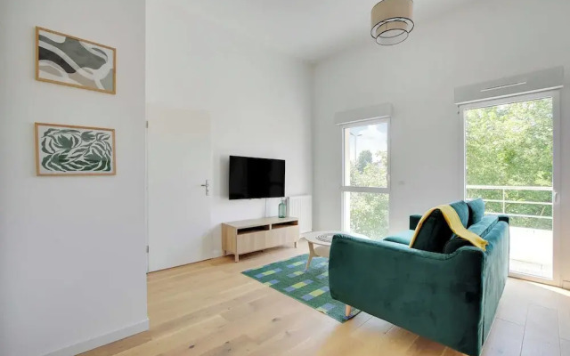 Modern Apartment-1bd/4p-pmr-nogent-sur-marne