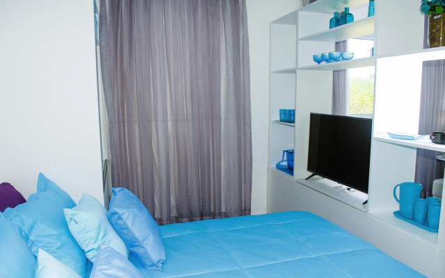 Flat de 1 quarto - Muro alto Condomínio Clube