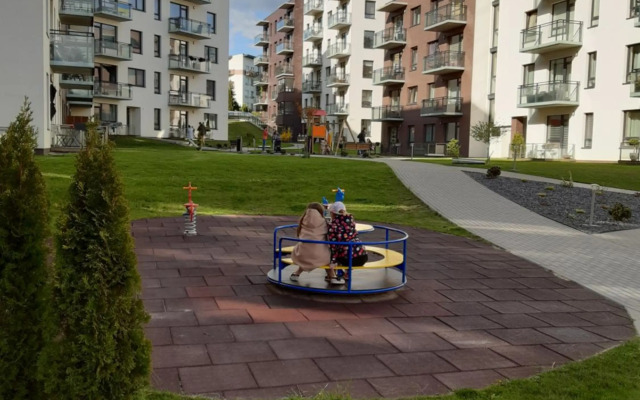 Žvėryno appartment-Self check-in-24-7-Free parking yard