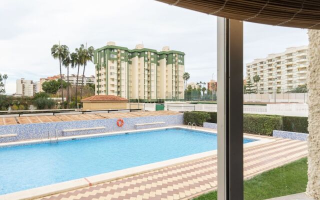 Swanky Apartment in Gandia With Swimming Pool