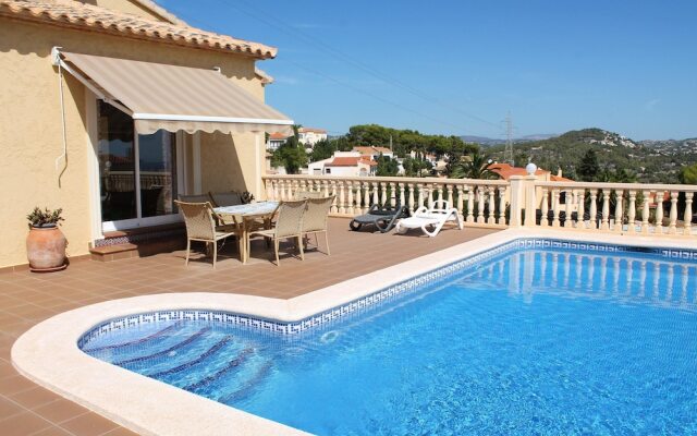 Villa with 4 Bedrooms in Calp, with Wonderful Sea View, Private Pool And Furnished Garden - 3 Km From the Beach