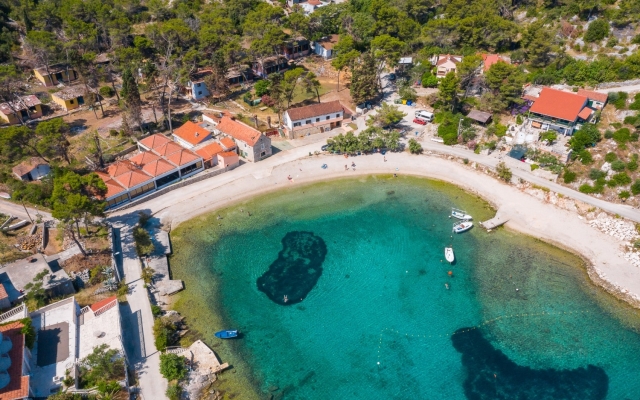 Holiday house Villa Ante - with pool: Rogac, Island Solta