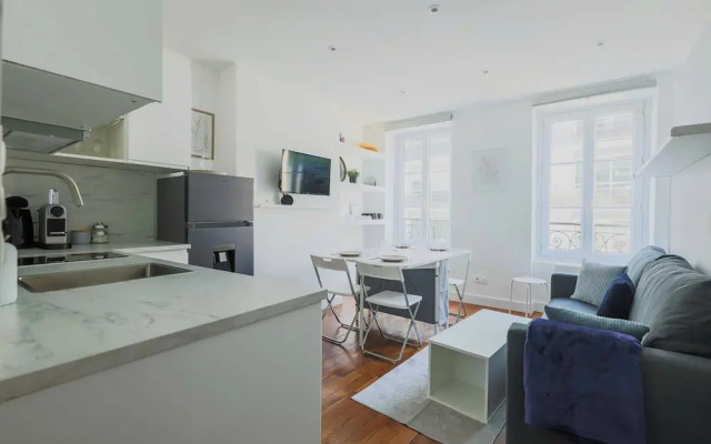 Charming Apartment-1br-3p-ternes