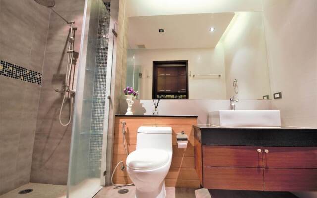 205 Sea View 900m From Karon Beach Rooftop Pool Wi-fi