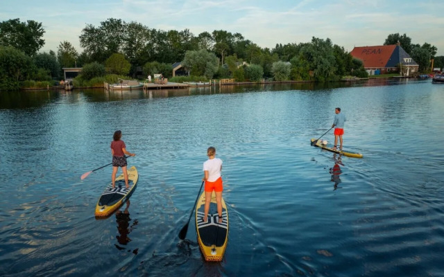 Swarm - 3 Waterlodges Naast Elkaar in Friesland