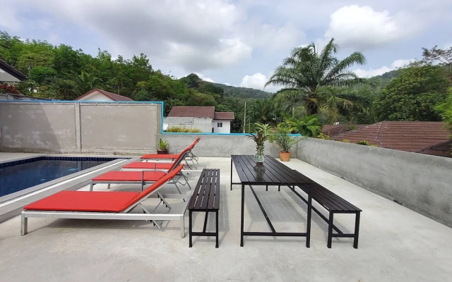 Star2 Private Pool Villa big Terrance and Mountain View
