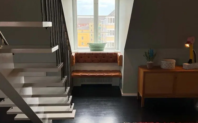The Apartment Upstairs Canal Penthouse in Copenhagen