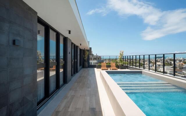 Rooftop com piscina em Jurerê Internacional #JA15