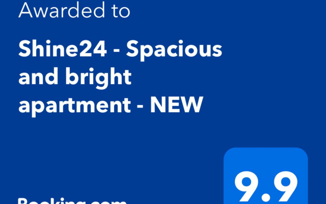 Shine24 - Spacious and bright apartment - NEW