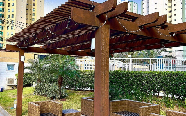Apartamento com linda vista mar no Rio Vermelho