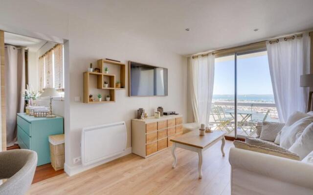 Appartement du port d'Arcachon avec piscine