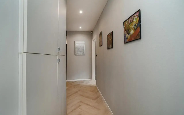 Big 4-bedroom flat, terrace with great Vítkov view