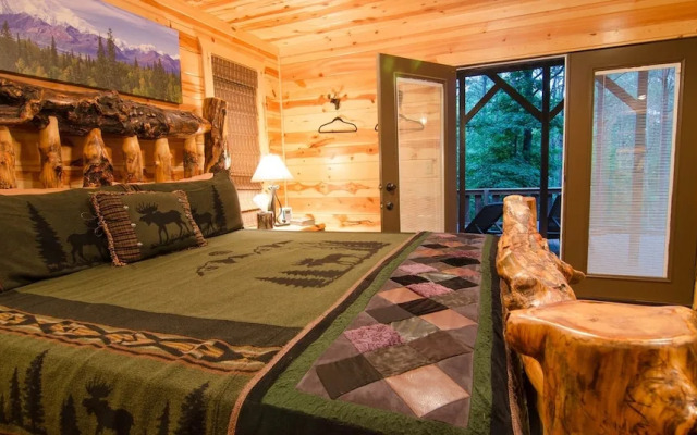 Denali Private Cabin Includes Xbox, Hot Tub, and Stone Pizza Oven by Redawning