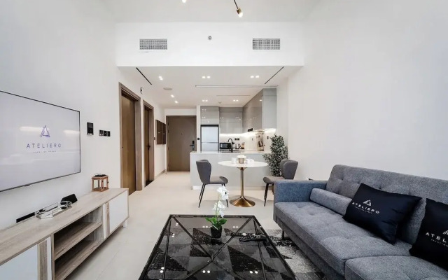 Binghatti Canal 1BR with view on Marina