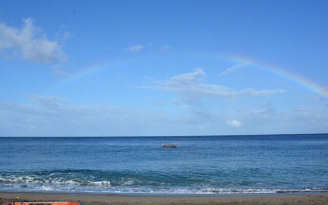 Apartment in a Bungalow on the Beach in Le Carbet Wonder