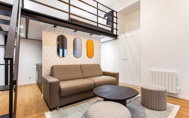 Luxury loft in paris