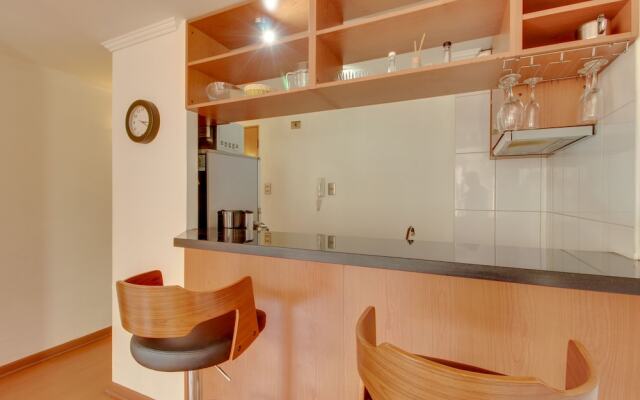 Estudio comodo en Barrio Lastarria