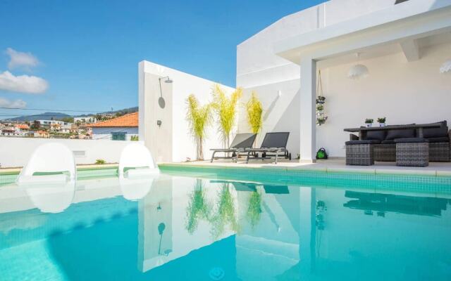 Villa With 3 Bedrooms In Funchal, With Wonderful Sea View, Private Pool, Enclosed Garden