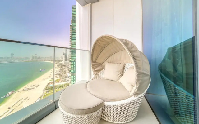 Picturesque Balcony and Beach Haven at Address JBR