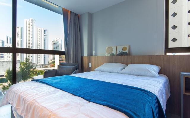 Rooftop #401 - Loft em Boa Viagem por Carpediem