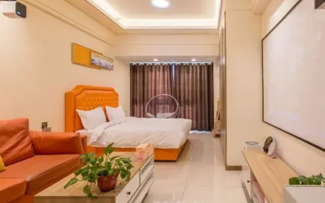 Blueberry Chain Hotel Apartment (Linyi Taisheng Plaza )
