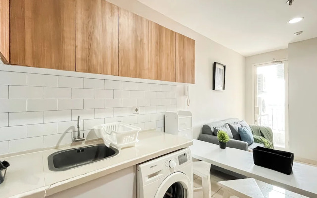 Scandinavian Minimalist 2Br At Cinere Bellevue Suites Apartment