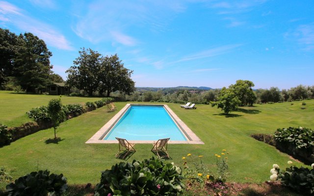 Stylish detached villa on a country estate with a pool
