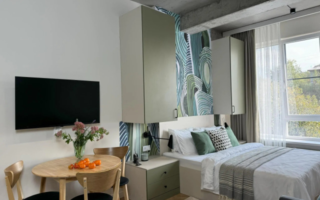 Минар Апартментс на проспекте Абая 38