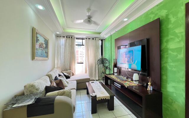 50m Praia-Tupi - WI-FI -SmartTV- Enxoval completo