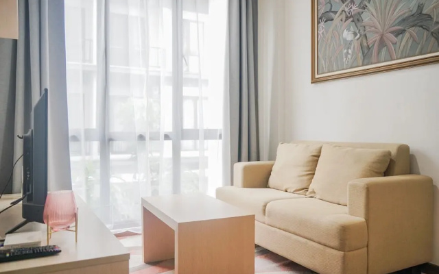 Warm and Cozy 1BR at Asatti Apartment Vanya Park