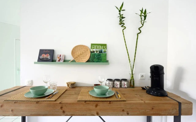 T2 cosy proche du centre-ville avec garage inclus