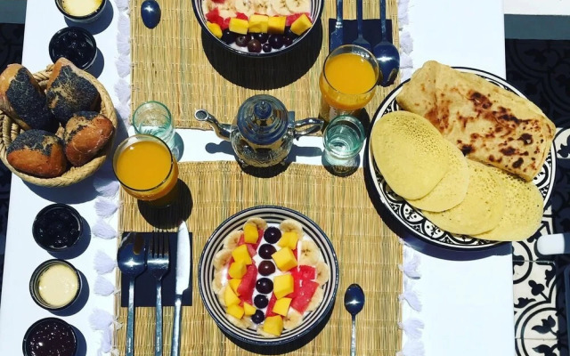 Riad Aicha Kitchen