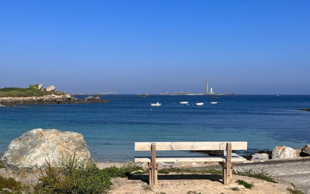 Beachfront Apartment in Plouguerneau
