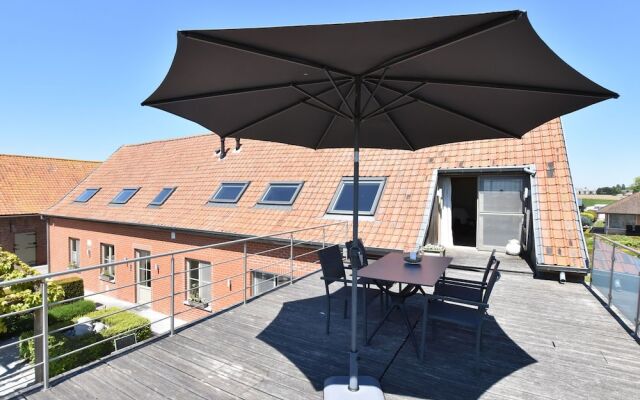 Modern Apartment In Alveringem With Roof Terrace