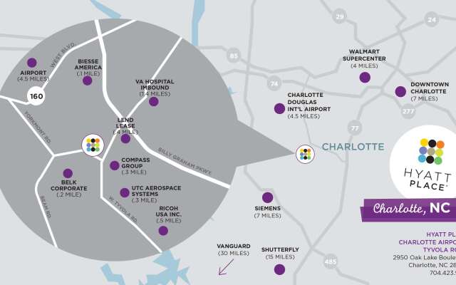 Hyatt Place Charlotte Airport / Billy Graham Parkway